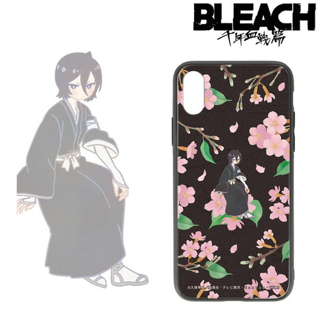 『BLEACH 千年血戦篇』朽木ルキア Botania 角丸強化ガラスiPhoneケース
