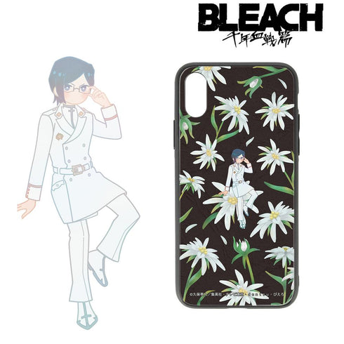 『BLEACH 千年血戦篇』石田雨竜 Botania 角丸強化ガラスiPhoneケース