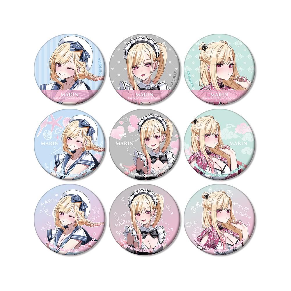 その着せ替え人形は恋をする 千種みのりさんイラスト 缶バッジ TVアニメ「その着せ替え人形は恋をする」 - 千種みのりイラスト