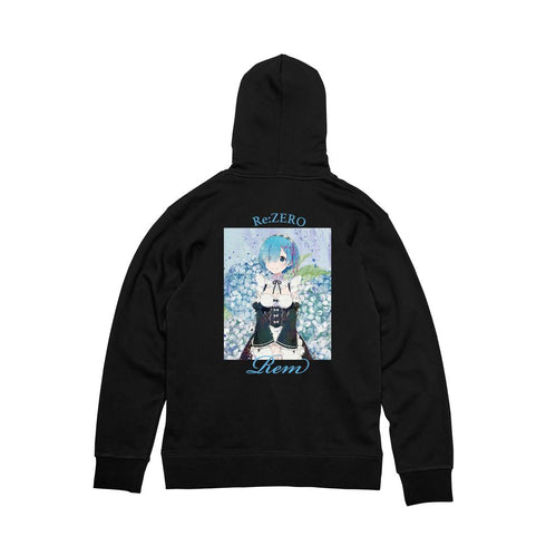 『Re:ゼロから始める異世界生活』レム grunge CANVAS バックプリントパーカーメンズ
