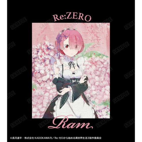 『Re:ゼロから始める異世界生活』ラム grunge CANVAS バックプリントパーカーメンズ