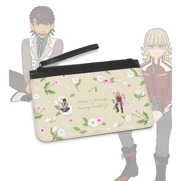 『TIGER & BUNNY 2』鏑木・T・虎徹&バーナビー・ブルックス Jr. Botania PUレザーフラットポーチ