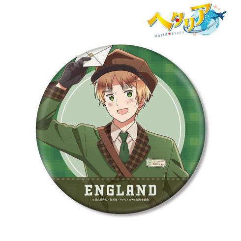 『ヘタリア World★Stars』描き下ろし イギリス 郵便屋ver. BIG缶バッジ【202608再販】