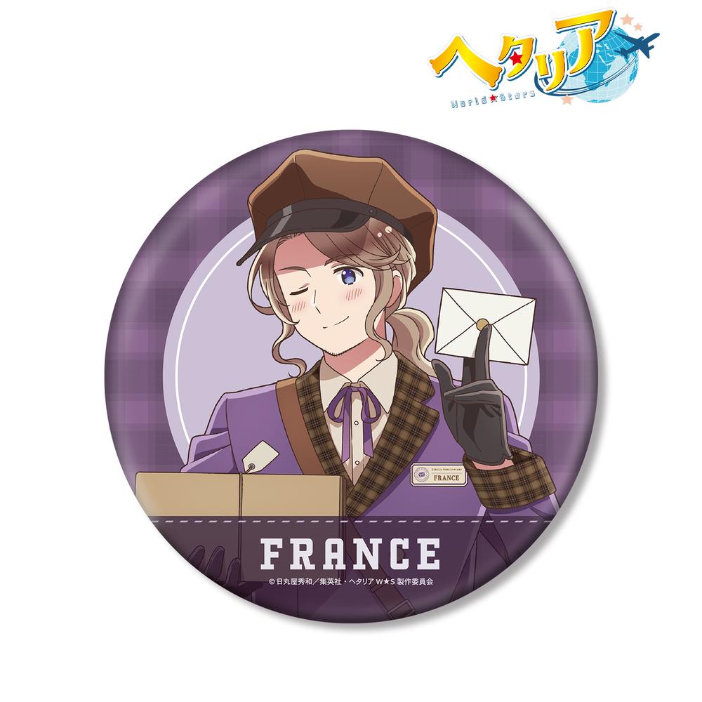 ヘタリア はぐっとないと 缶バッジセット フランス ヘタリア
