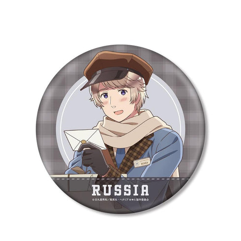 『ヘタリア World★Stars』描き下ろし ロシア 郵便屋ver. BIG缶バッジ【202608再販】
