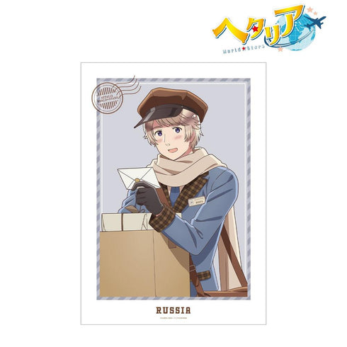 『ヘタリア World★Stars』描き下ろし ロシア 郵便屋ver. A3マット加工ポスター【202608再販】
