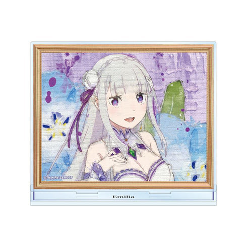 『Re:ゼロから始める異世界生活』エミリア grunge CANVAS BIGアクリルスタンド
