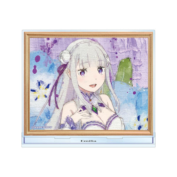 『Re:ゼロから始める異世界生活』エミリア grunge CANVAS BIGアクリルスタンド