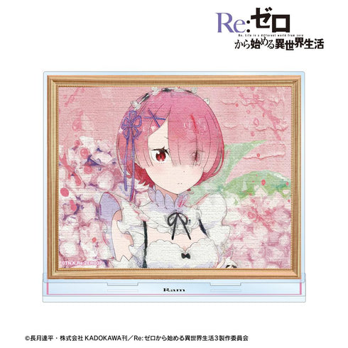 『Re:ゼロから始める異世界生活』ラム grunge CANVAS BIGアクリルスタンド