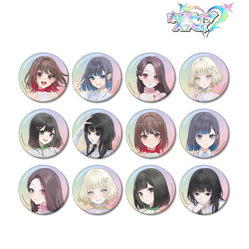 『ネガティヴハッピィ』トレーディング缶バッジ(単位/BOX)
