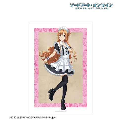 『ソードアート・オンライン』描き下ろし アスナ 猫耳執事・メイドver. A3マット加工ポスター【202609再販】