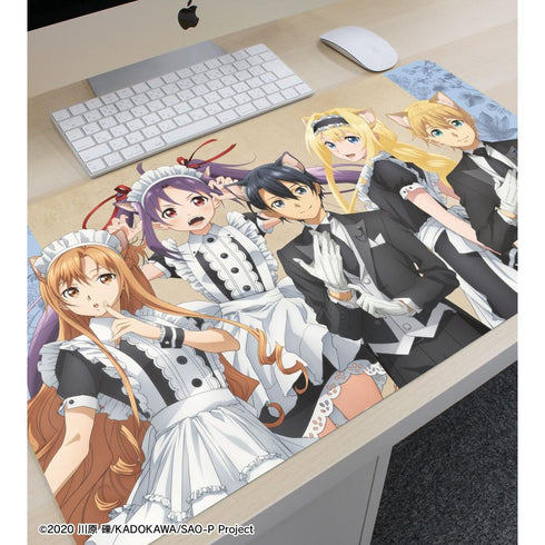 『ソードアート・オンライン』描き下ろし 集合 猫耳執事・メイドver. マルチデスクマット【202609再販】