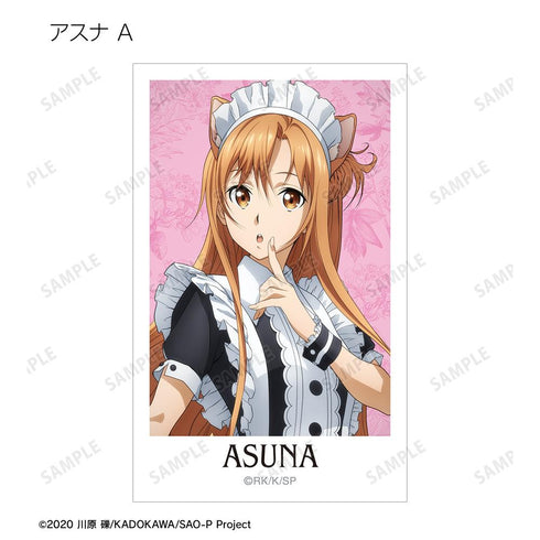 『ソードアート・オンライン』描き下ろし 猫耳執事・メイドver. トレーディングインスタントカメラ風イラストカード(単位/BOX)