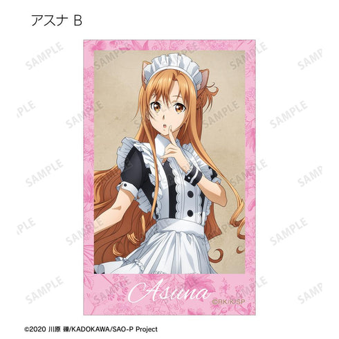 『ソードアート・オンライン』描き下ろし 猫耳執事・メイドver. トレーディングインスタントカメラ風イラストカード(単位/BOX)