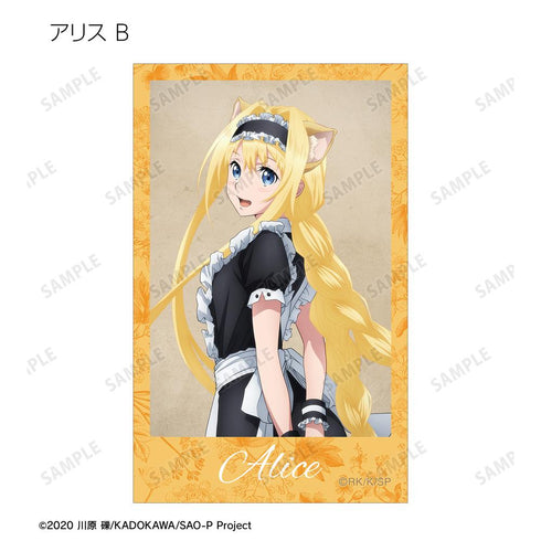 『ソードアート・オンライン』描き下ろし 猫耳執事・メイドver. トレーディングインスタントカメラ風イラストカード(単位/BOX)