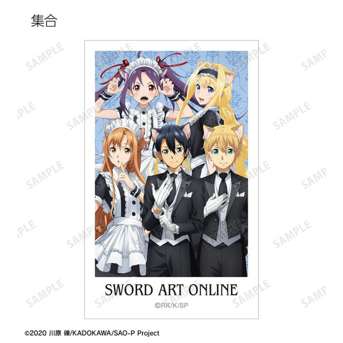 『ソードアート・オンライン』描き下ろし 猫耳執事・メイドver. トレーディングインスタントカメラ風イラストカード(単位/BOX)