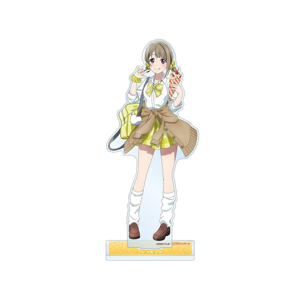 『ラブライブ!虹ヶ咲学園スクールアイドル同好会』描き下ろし 中須かすみ ギャル制服ver. BIGアクリルスタンド【202605再販】