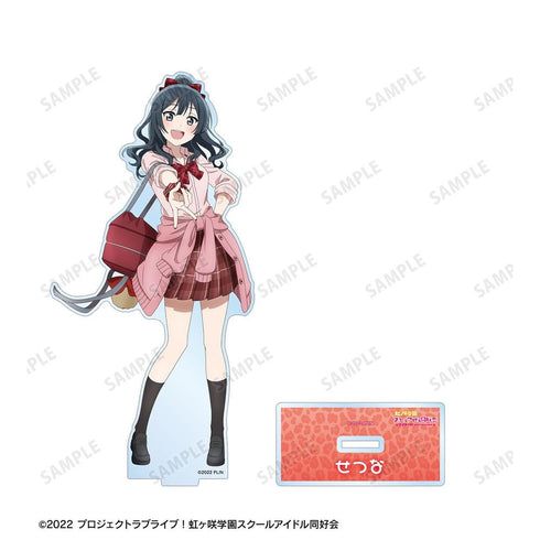《Love Live! 虹咲学园校园偶像同好会》全新绘制 优木濑菜 辣妹制服版 BIG亚克力立牌【202605再版】