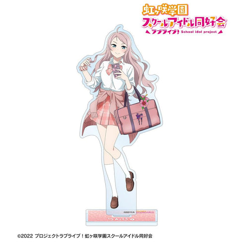 《Love Live! 虹咲学园校园偶像同好会》全新绘制 钟·岚珠 辣妹制服版 BIG亚克力立牌【202605再版】