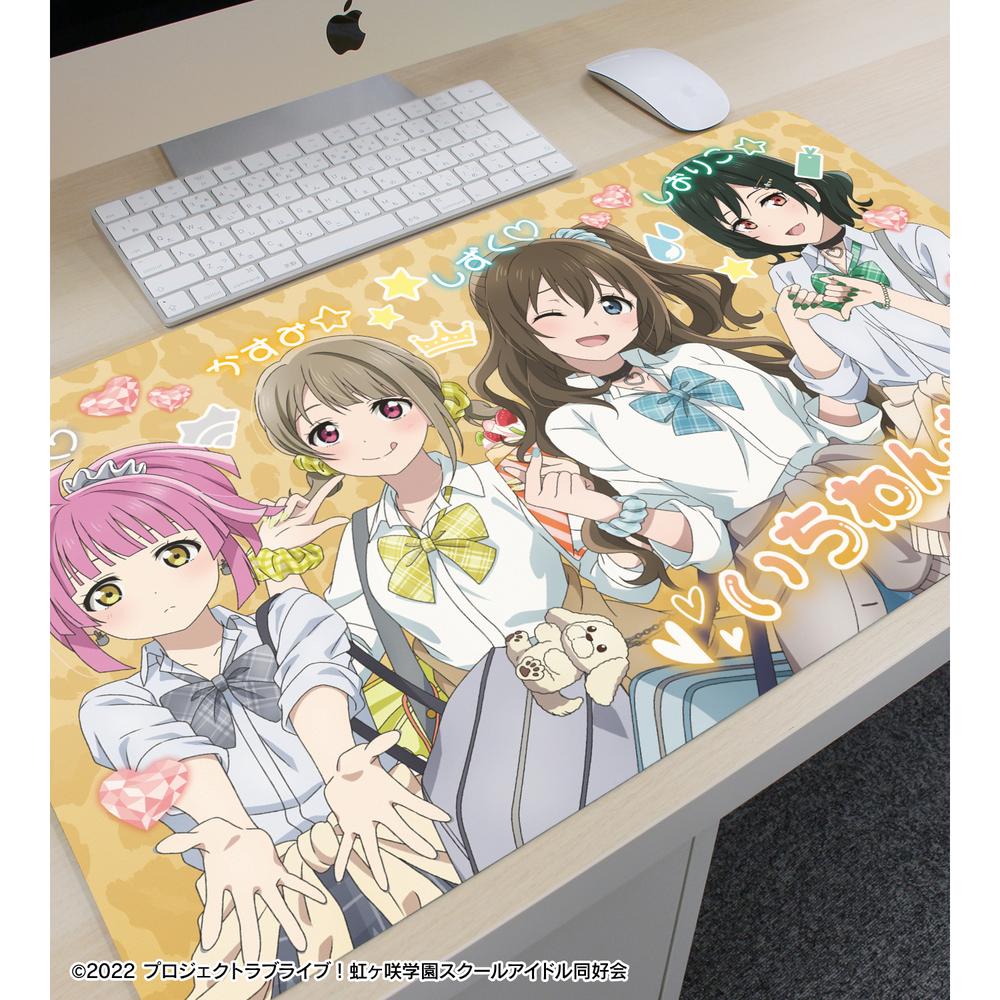 虹ヶ咲学園スクールアイドル同好会描き下ろし ギャル制服ver.ラバーマット 虹ヶ咲学園スクールアイドル同好会描き下ろしギャル制服ver