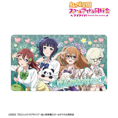 《Love Live! 虹咲学园校园偶像同好会》全新绘制 3年级 辣妹制服版 多功能桌垫【202605再版】