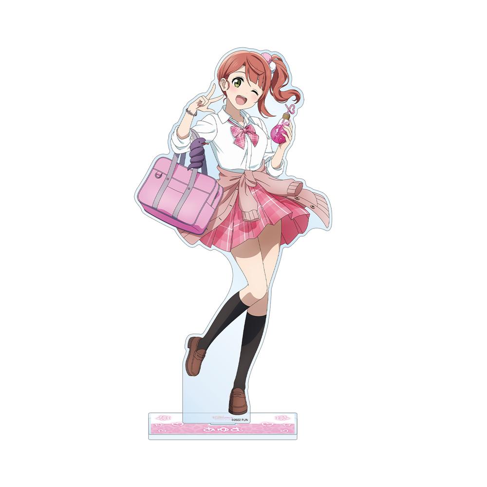 ラブライブ! 虹ヶ咲 ギャル制服 缶バッジ 歩夢 ラブライブ!虹ヶ咲学園スクールアイドル同好会』描き下ろし 上原歩夢