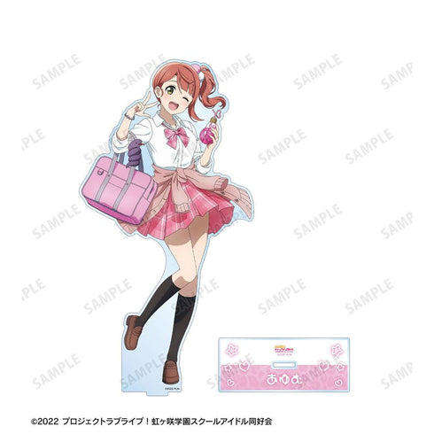 《Love Live! 虹咲学园校园偶像同好会》全新绘制 上原步梦 辣妹制服版 特大亚克力立牌【202605再版】