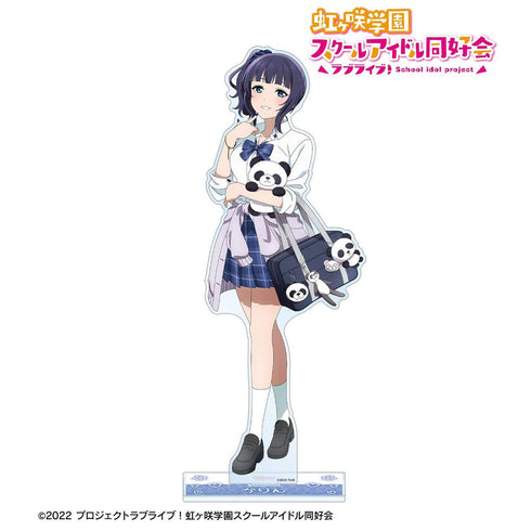 《Love Live! 虹咲學園校園偶像同好會》全新繪製 朝香果林 辣妹制服版 特大亞克力立牌【202605再版】