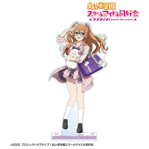 《Love Live! 虹咲學園校園偶像同好會》全新繪製 近江彼方 辣妹制服版 特大亞克力立牌【202605再版】