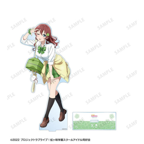 《Love Live! 虹咲学园校园偶像同好会》全新绘制 艾玛·维尔德 辣妹制服版 特大亚克力立牌【202605再版】