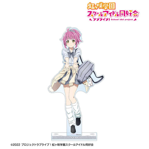 『ラブライブ!虹ヶ咲学園スクールアイドル同好会』描き下ろし 天王寺璃奈 ギャル制服ver. 特大アクリルスタンド