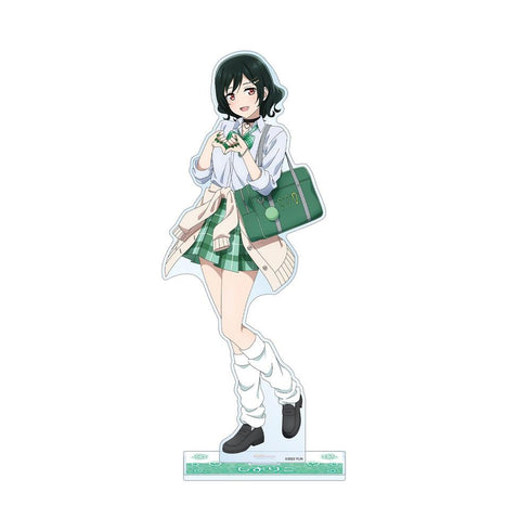 《Love Live! 虹咲学园校园偶像同好会》全新绘制 三船栞子 辣妹制服版 特大亚克力立牌【202605再版】