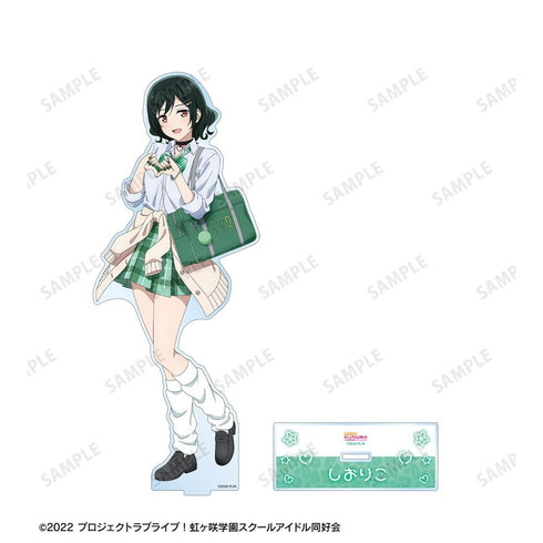 《Love Live! 虹咲学园校园偶像同好会》全新绘制 三船栞子 辣妹制服版 特大亚克力立牌【202605再版】