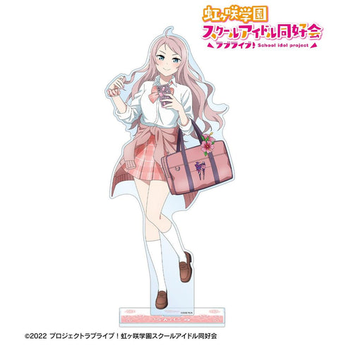 《Love Live! 虹咲学园校园偶像同好会》全新绘制 钟·岚珠 辣妹制服版 特大亚克力立牌【202605再版】