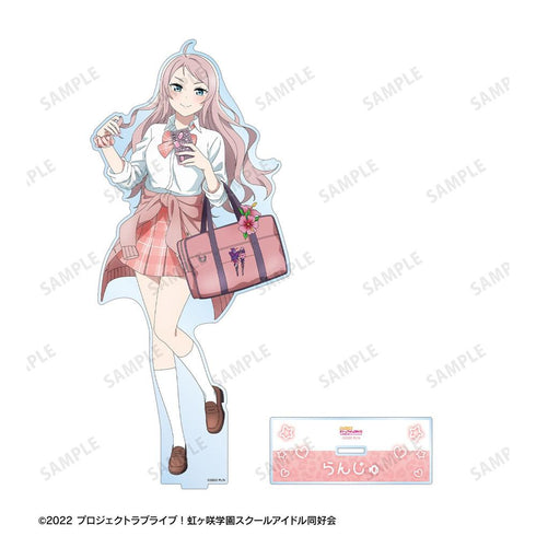 《Love Live! 虹咲学园校园偶像同好会》全新绘制 钟·岚珠 辣妹制服版 特大亚克力立牌【202605再版】