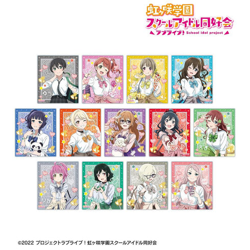 《Love Live! 虹咲学园校园偶像同好会》全新绘制 辣妹制服版 亚克力收藏卡(单位/盒)【202605再版】