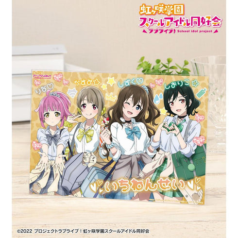 《Love Live! 虹咲学园校园偶像同好会》全新绘制 1年级 辣妹制服版 A5亚克力板【202605再版】