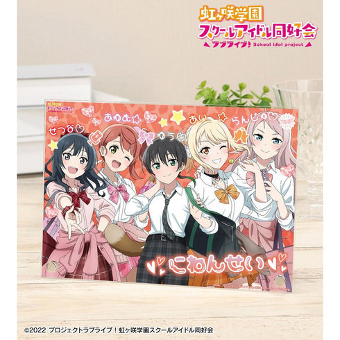 《Love Live! 虹咲学园校园偶像同好会》全新绘制 2年级 辣妹制服版 A5亚克力板【202605再版】