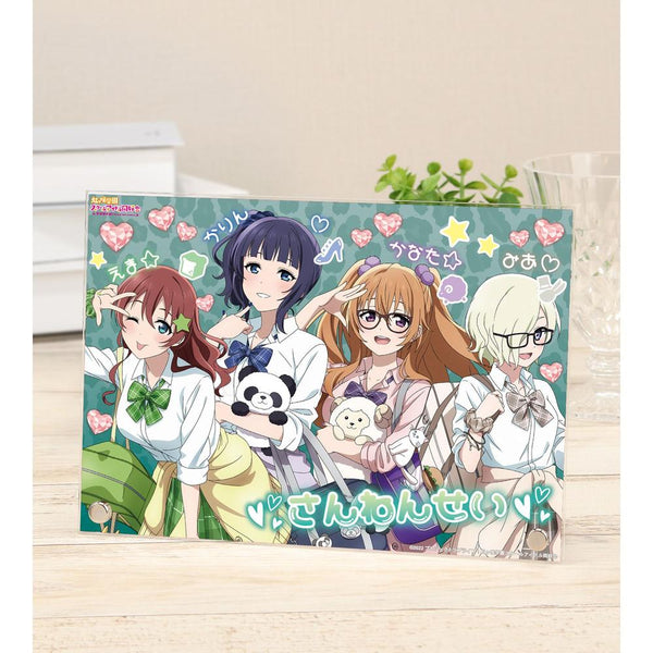 『ラブライブ!虹ヶ咲学園スクールアイドル同好会』描き下ろし 3年生 ギャル制服ver. A5アクリルパネル【202605再販】