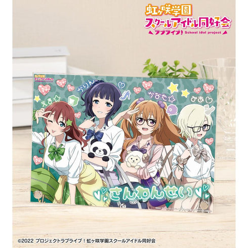 《Love Live! 虹咲学园校园偶像同好会》全新绘制 3年级 辣妹制服版 A5亚克力板【202605再版】