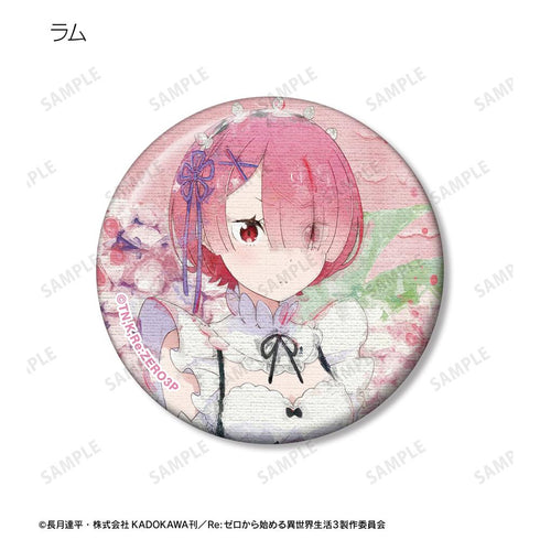 『Re:ゼロから始める異世界生活』トレーディング grunge CANVAS 缶バッジ(単位/BOX)