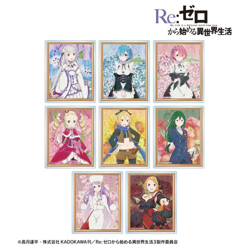 『Re:ゼロから始める異世界生活』トレーディング grunge CANVAS アクリルカード(単位/BOX)