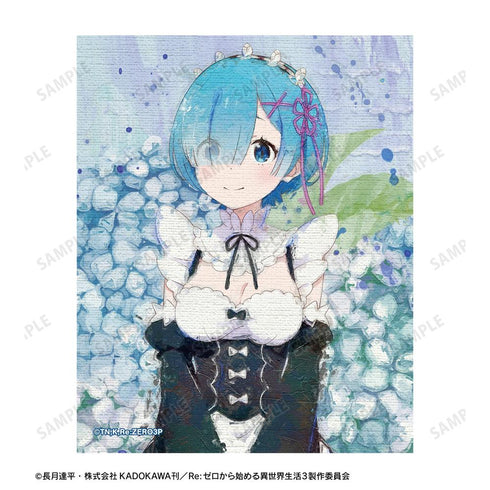 『Re:ゼロから始める異世界生活』レム grunge CANVAS キャンバスボード
