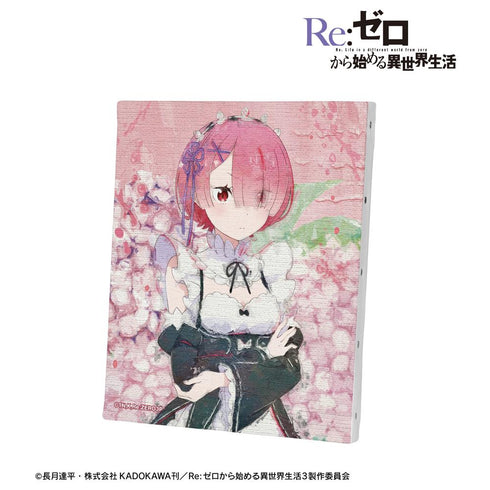 『Re:ゼロから始める異世界生活』ラム grunge CANVAS キャンバスボード