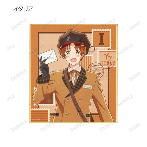 『ヘタリア World★Stars』描き下ろし 郵便屋ver. トレーディングミニ色紙(単位/BOX)