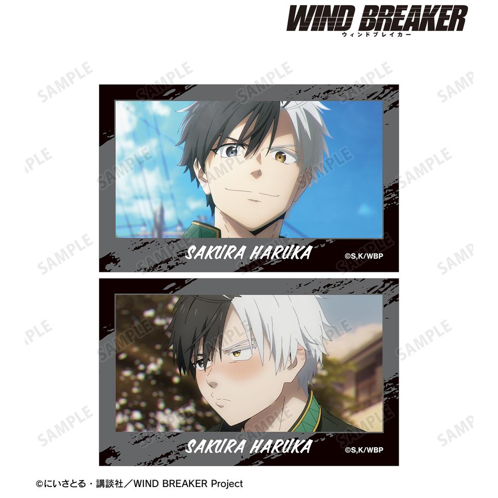 【レビューを書けば送料当店負担】 WIND Anime – 2枚セット 場面写イラストカード 遥 BREAKER』桜 その他
