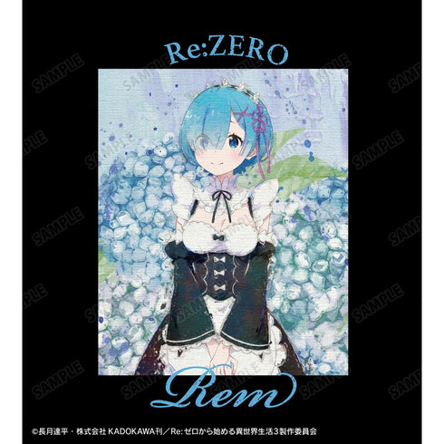 『Re:ゼロから始める異世界生活』レム grunge CANVAS Tシャツレディース