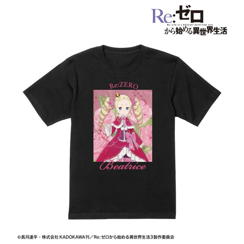 『Re:ゼロから始める異世界生活』ベアトリス grunge CANVAS Tシャツメンズ