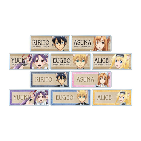 『ソードアート・オンライン』描き下ろし 猫耳執事・メイドver. トレーディングアクリルネームプレート(単位/BOX)【202609再販】