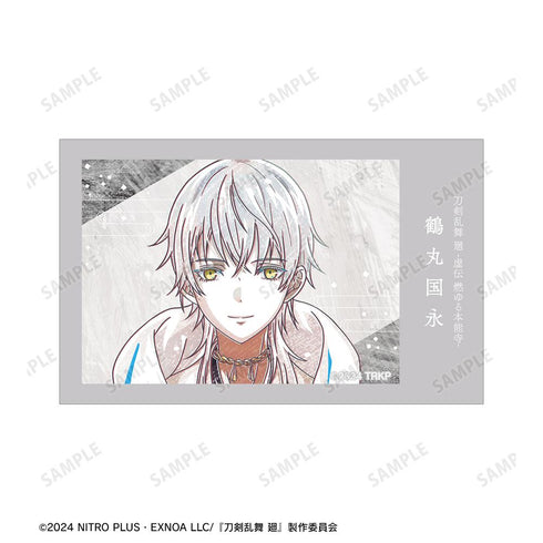 『刀剣乱舞 廻 -虚伝 燃ゆる本能寺-』刀剣乱舞 廻 -虚伝 燃ゆる本能寺- Ani-Art 第2弾 イラストカード2枚セット 鶴丸国永